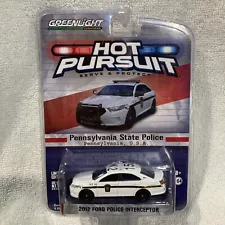 GREENLIGHT Pennsylvania State Police Promo 2012 Ford Interceptor Hot Pursuit LE