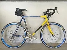 2001 LeMond Zurich Road Bike, 59cm in Yellow/Blue