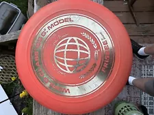 WHAM-O Frisbee 1980 World Class 165G. Model Scott Zimmerman Teresa Gamen