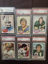 1976 Topps Football PSA 7 8 9 Six Card Lot Manning Reynolds See Items For Sale