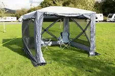 Maypole Pop up Gazebo Sunshade Mosquito Netting Screenhouse Waterproof