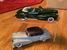 Brooklin 74 & 74a 1947 Cadillac Convertibles; Top Up And Top Down. See DESC.