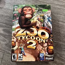 Zoo Tycoon 2 (Microsoft PC, 2004) BRAND NEW, FACTORY SEALED!