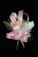 Baby Shower Corsage for daddy, hostess Boutonniere Handmade