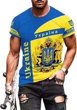 Ukraine Shirt 3D Ukraine Tshirt Unisex for Men Women Custom Ukrainian Tshirt