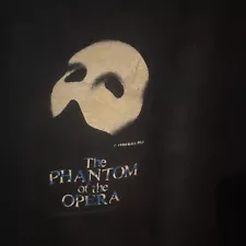 The Phantom of The Opera Vintage 80s Single Stitch T-Shirt Size XL