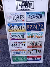 New Listing50 state license plates plus DC