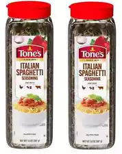 2/Pack Tone's Italian Spaghetti Seasoning Blend (14 oz.)