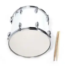 Marching Snare Drum 14 inch Percussion Wood Shell Beginner Strap Stick Band Set