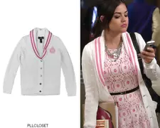 ASO Aria Montgomery Pretty Little Liars Lauren Ralph Lauren Cabled Cardigan