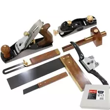 Neilsen 7pc Woodworking Plane Wood Hand Carpenters Square Shaver Tool Set