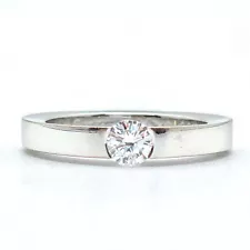 Cartier Ring DateWith Diamond 0.21ct White Gold 4102203