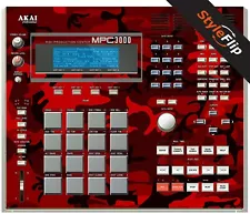 Akai MPC 3000 | Red Camo | Protective Decal | StyleFlip Skins