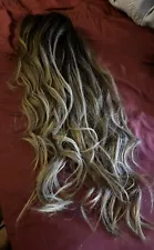 human hair wig - preowned