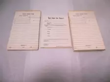 Train Order & Bad Order Car Forms For Model Railroading