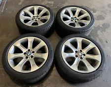 GENUINE OEM BMW X5 STYLE 168 LE MAN 20” ALLOY WHEELS + TYRES RARE 4.8 IS