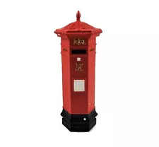 Melody Jane Dolls House Victorian British Post Office Letter Mail Box 1:12 Red