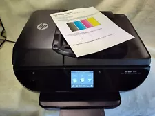 HP Envy 7640 All-In-One Printer Fax Scan Copy Web Photo Tested, New Ink!