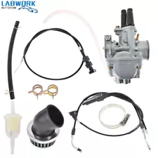 Carburetor Set for Yamaha PW80 PeeWee Y-ZINGER Big Wheel 80 BW80 Kids Dirt Bike (For: Yamaha)