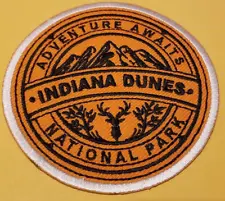 Indiana Dunes - National Park Service Embroidered Patch approx 3.5"