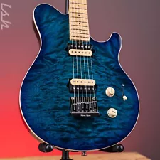 2020 Ernie Ball Music Man Axis Super Sport Balboa Blue