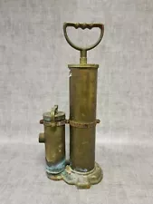 Vintage Antique Brass Murphex Pump Drain Testing Machine - For Restoration