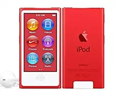 Apple iPod nano 7th Generation Red 16GB MP3 - Warranty