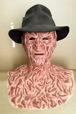 Realflesh Masks Fried Maniac Silicone Freddy Krueger Mask and Fedora Hat