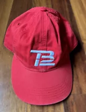 TB12 Adjustable Hat Tom Brady Keep Going Red