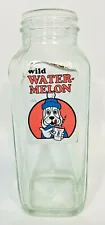 80's Slush Puppie Wild Water-Melon Syrup Pump Glass 7"