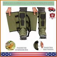 Snake Proof Gaiters Leg Guards for Snake Bite Protection Lightweight Waterproof