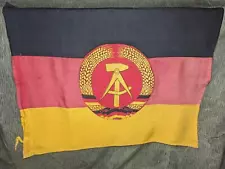 Vintage Early East German Flag DDR GDR Cold War NVA AS-IS 1950s? 1960s? Small