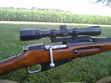 Mosin Nagant Scope Mount 91/30, M44, M91, M38, T53, M91/59 With Round Receivers.