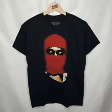 Kanye West Nick Knight Margiela Mask Yeezus Hip Hop Rap Tour Merch Tee S