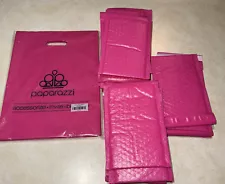 NEW Paparazzi Jewelry Consultant Pink Sales Bags 100 Pack Small Bubble Mailer 25