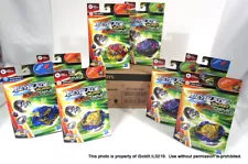 LOT 8 NEW NIB BEYBLADE BURST QUAD DRIVE Hasbro Stone Linwyrm, Salvage Valtryek +