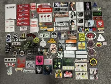 LOT Supreme Collectibles Accessories Stickers Gifts Bags Box Logo READ DESCRIP