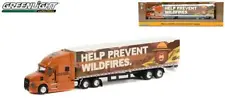 New Greenlight 1:64 Mack Anthem 18 Wheeler with Trailer - Smokey Bear 30323