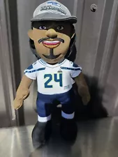 NFL Seattle Seahawks Marshawn Lynch #24 Plush Doll Toy By Bleacher Creatures