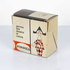 Rare Formica Gamme Dessins et Coloris Vintage Représentant.