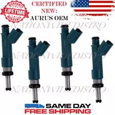 4x OEM NEW AURUS Fuel Injectors for 2012-2017 Toyota Prius V 1.8L I4 23250-37020