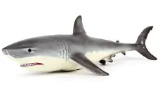 Large Great White Shark Animal Toy 55cm PVC Action Figure Doll Kids Toys Gifts