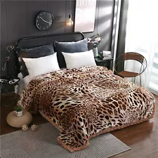 9lb Heavy Korean Mink Blanket Plush Fleece Blanket Super Soft Raschel Blanket