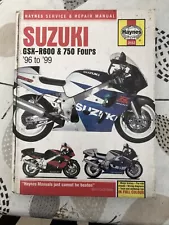 For Suzuki GSX-R 600 & 750 1996 to 1999 Haynes Service Repair Manual