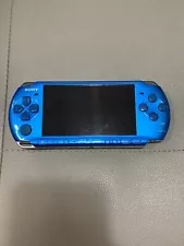 Sony PSP-3000 Handheld Console Japanese testd Blue console only