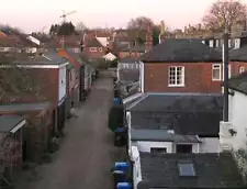 Photo 6x4 Behind Newmarket Road Norwich The substantial houses set back f c2009