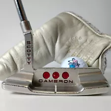 SCOTTY CAMERON STUDIO SELECT NEWPORT 2 Putter RH 34" With Head Cover