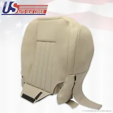 2005 2006 Lincoln Navigator Driver Side Bottom Leather Seat Cover Perforated TAN