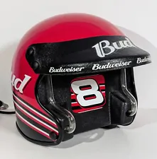 DALE EARNHARDT JR. BUDWEISER RACING NEON HELMET #8 Nascar Man Cave Beer Bar