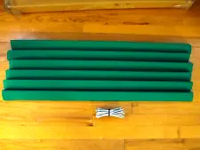 Valley Pool Table 7 Ft rails / Bumpers Reconditioned New Green 21oz & 18 Bolts